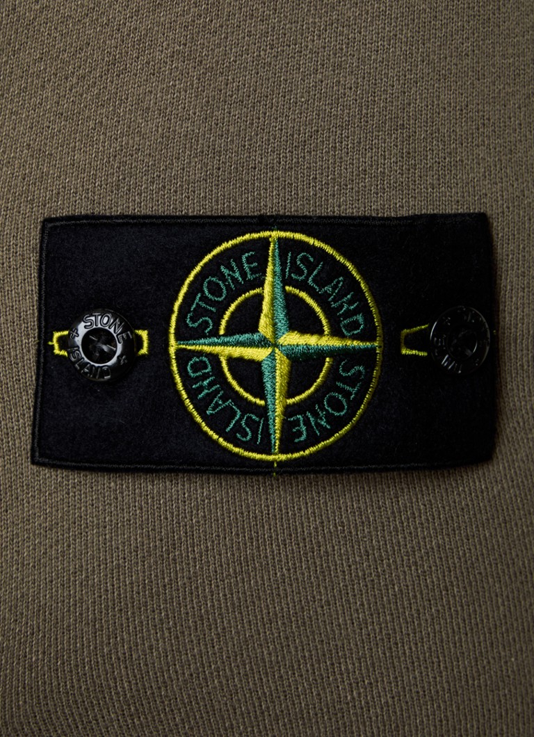 Stone Island 65241 dukserica s logom i bočnim džepovima
