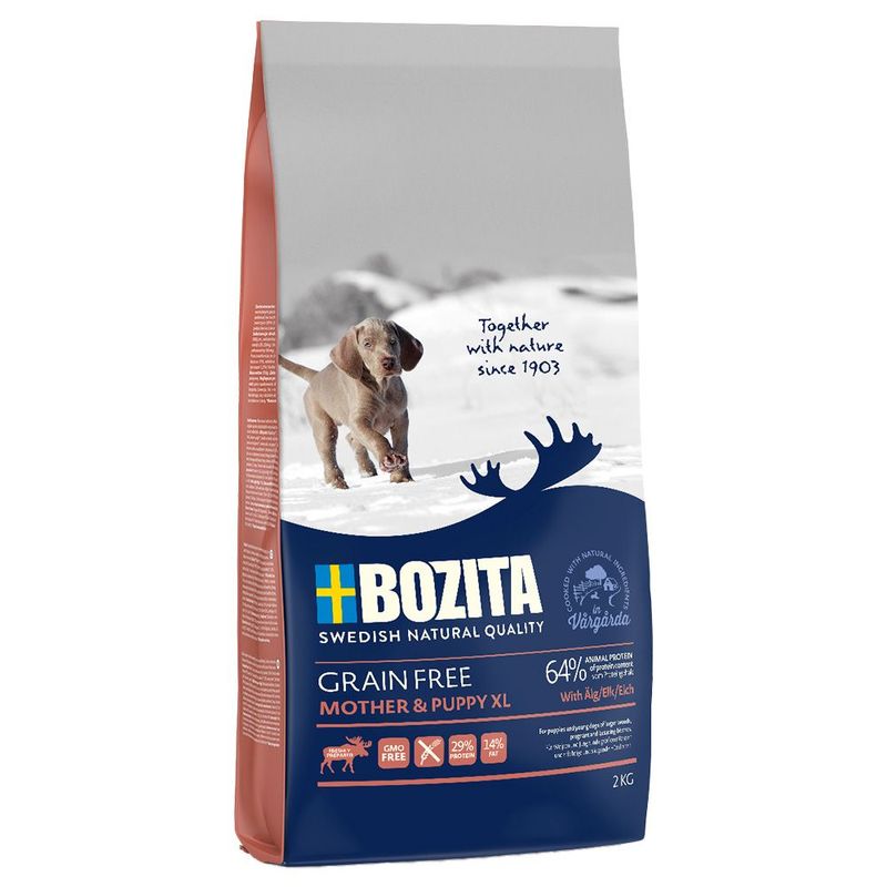 Bozita Grain Free Mother & Puppy XL Elch