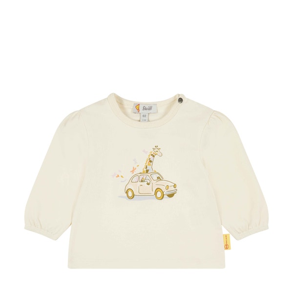 T-Shirt langarm, beige für Mädchen