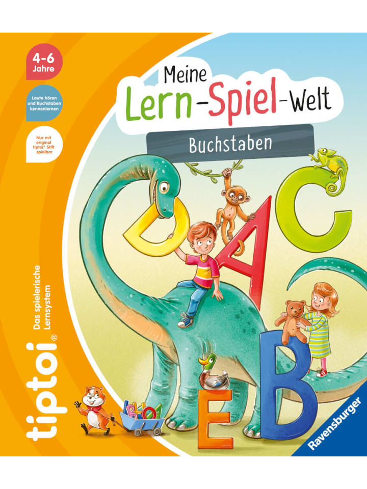 Ravensburger tiptoi Meine Lern-Spiel-Welt - Buchstaben, 4-6 Jahre günstig kaufen onesize