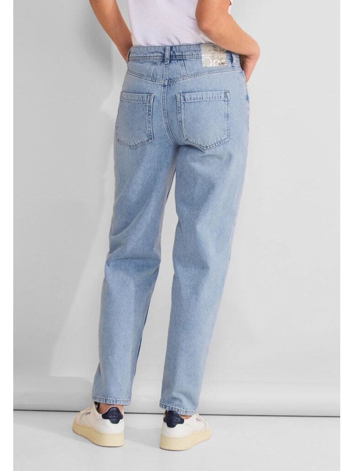Street One Jeans in light blue destroyed günstig kaufen