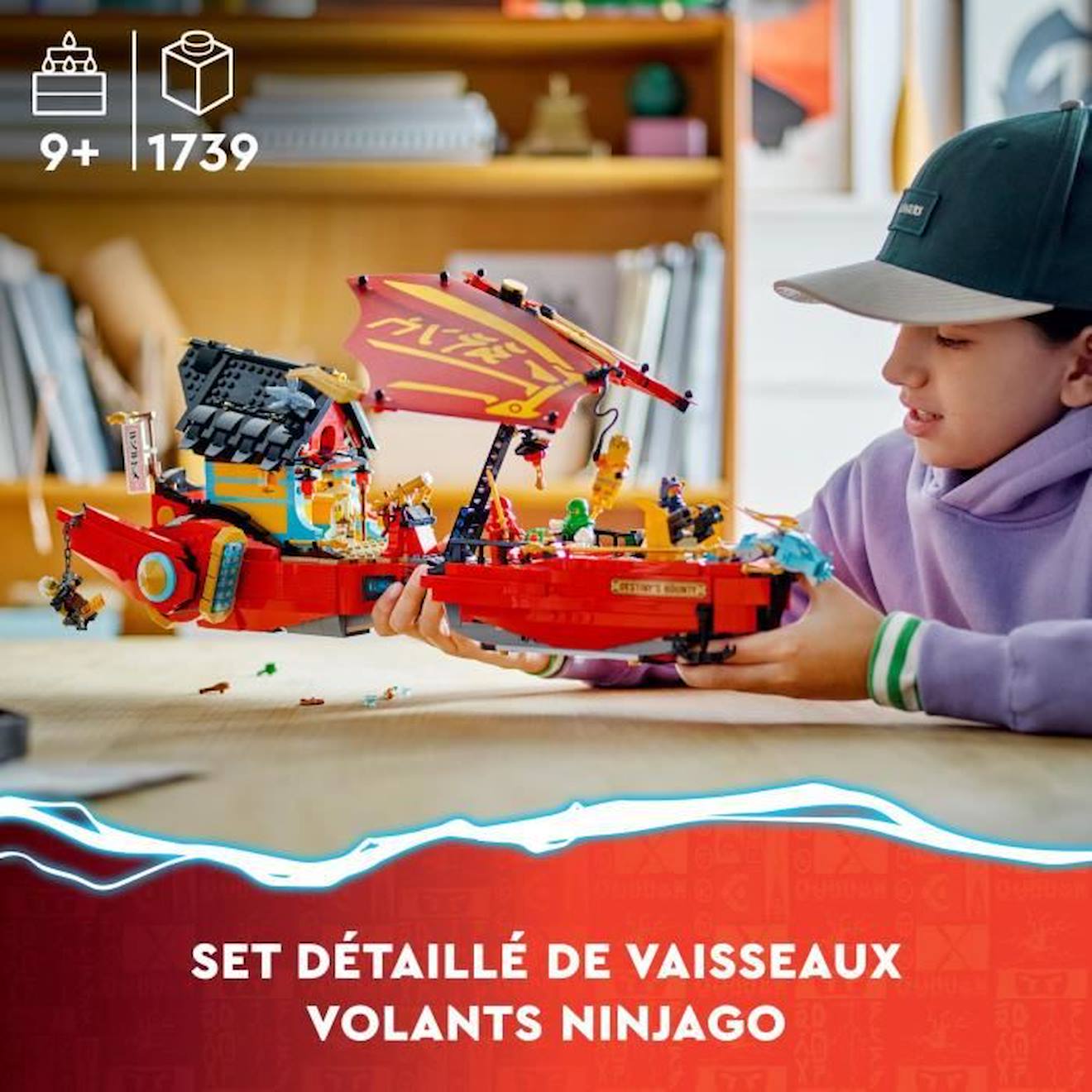 LEGO® NINJAGO 71797 Le QG des Ninjas
