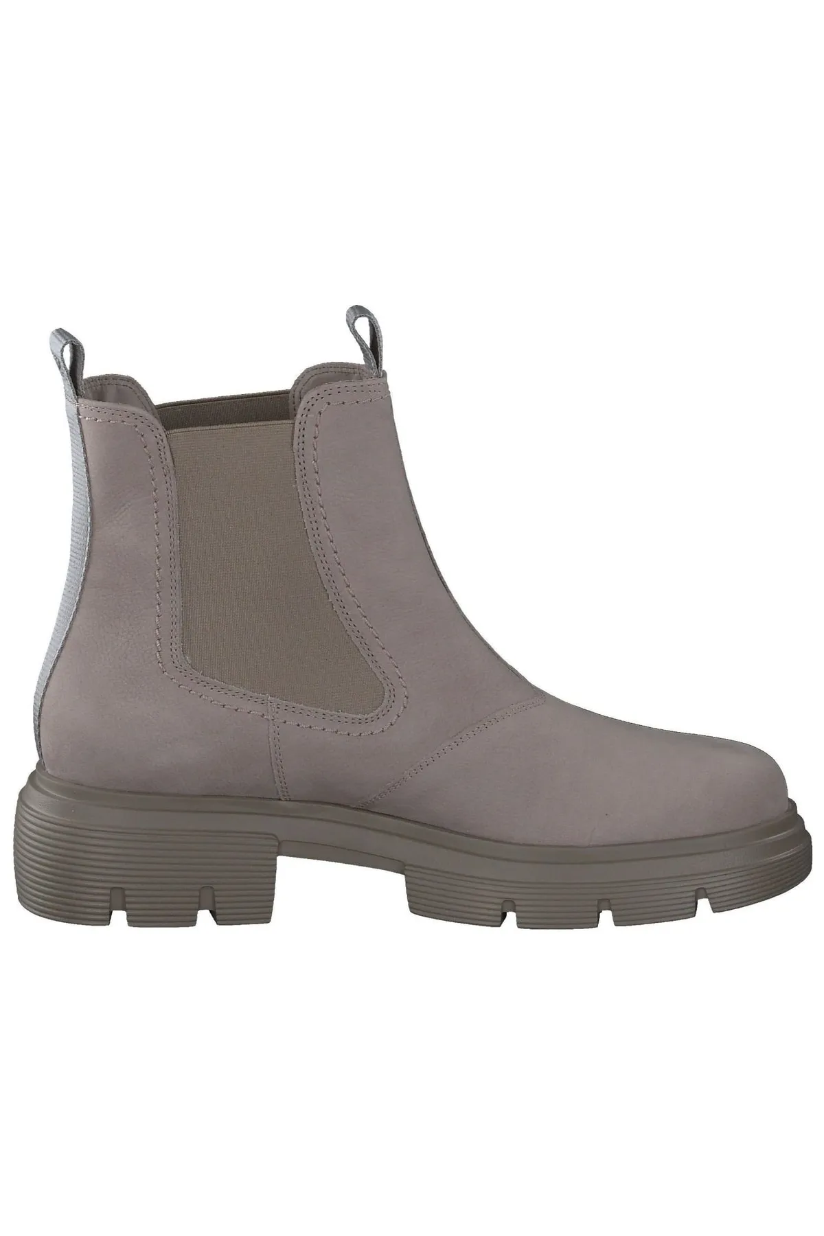 Paul Green  Stiefelette - Grau - Blockabsatz