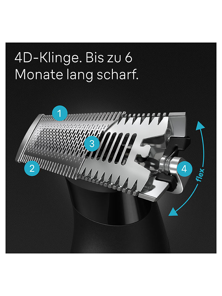 Braun Barttrimmer ''Series XT5'' in Schwarz günstig kaufen onesize