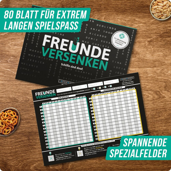 FREUNDE VERSENKEN - Reisespiel