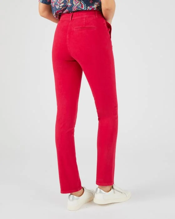 Pantalon bi-stretch effet ventre plat