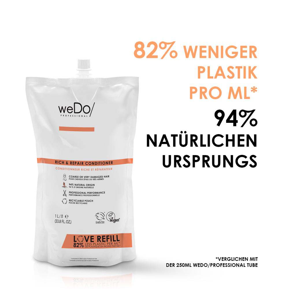 weDo Professional Rich & Repair Conditioner Refill 1000 ml