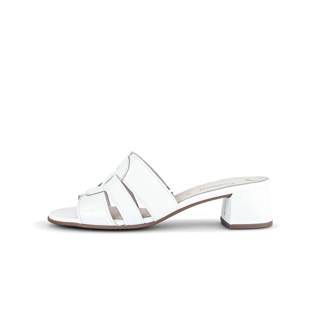 Gabor fashion Pantolette weiß