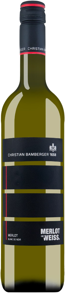 Christian Bamberger 'Merlot ist Weiss' Blanc de Noir 2022