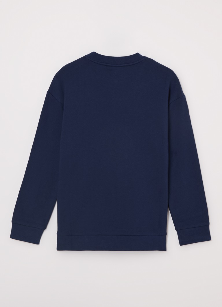 Luźny sweter Fendi z logo 3D