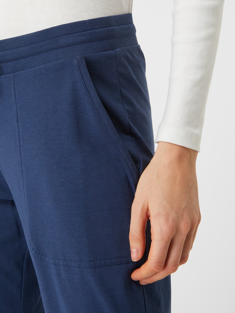 Lounge-Hose mit Modal-Anteil Modell 'Night2Day' in marineblau