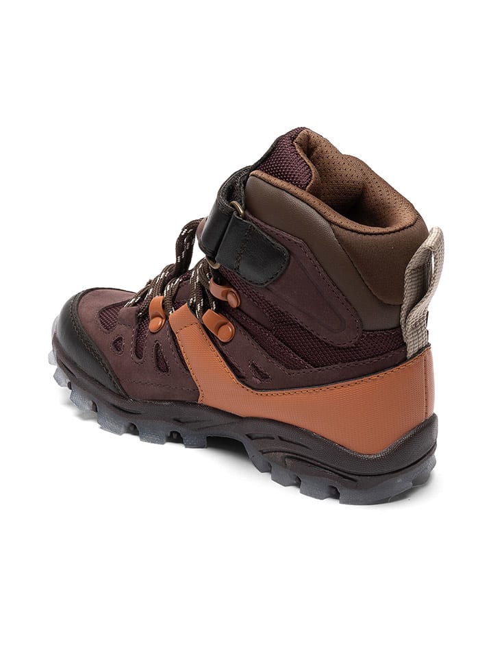 bisgaard Wanderschuhe in Lila/ Braun/ Orange günstig kaufen