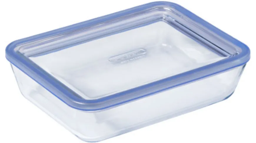 PYREX Mehrzweckform mit Deckel Pure Glass rechteckig 1,5l