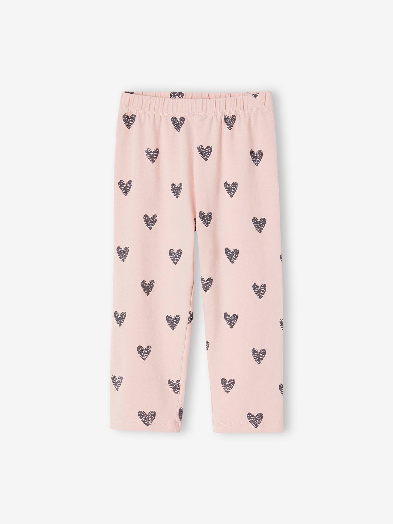 Vertbaudet 2er-Pack Mädchen 3/4-Leggings Oeko-Tex - anthrazit