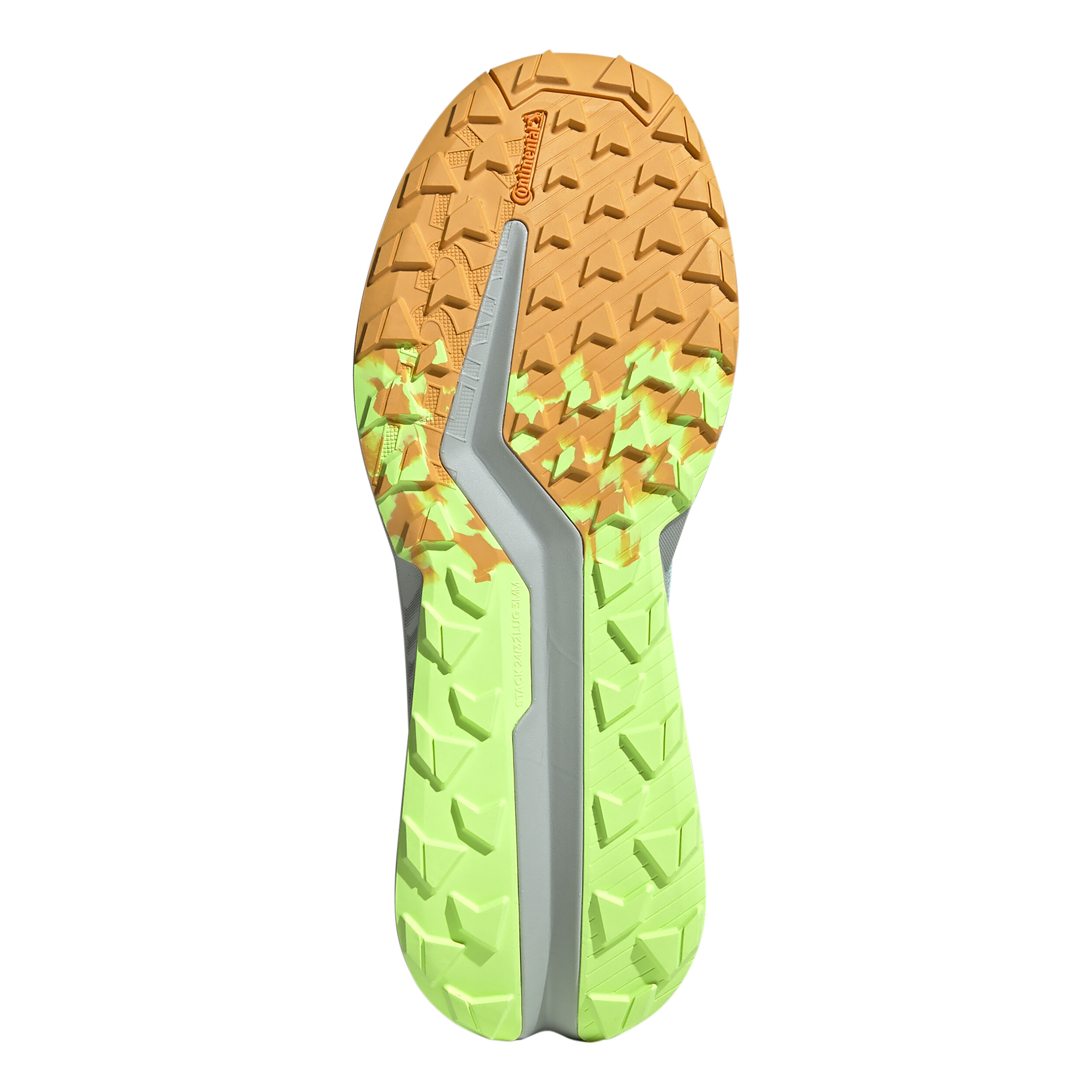 Terrex Soulstride Flow Trailschuh Herren - Grau, Limette