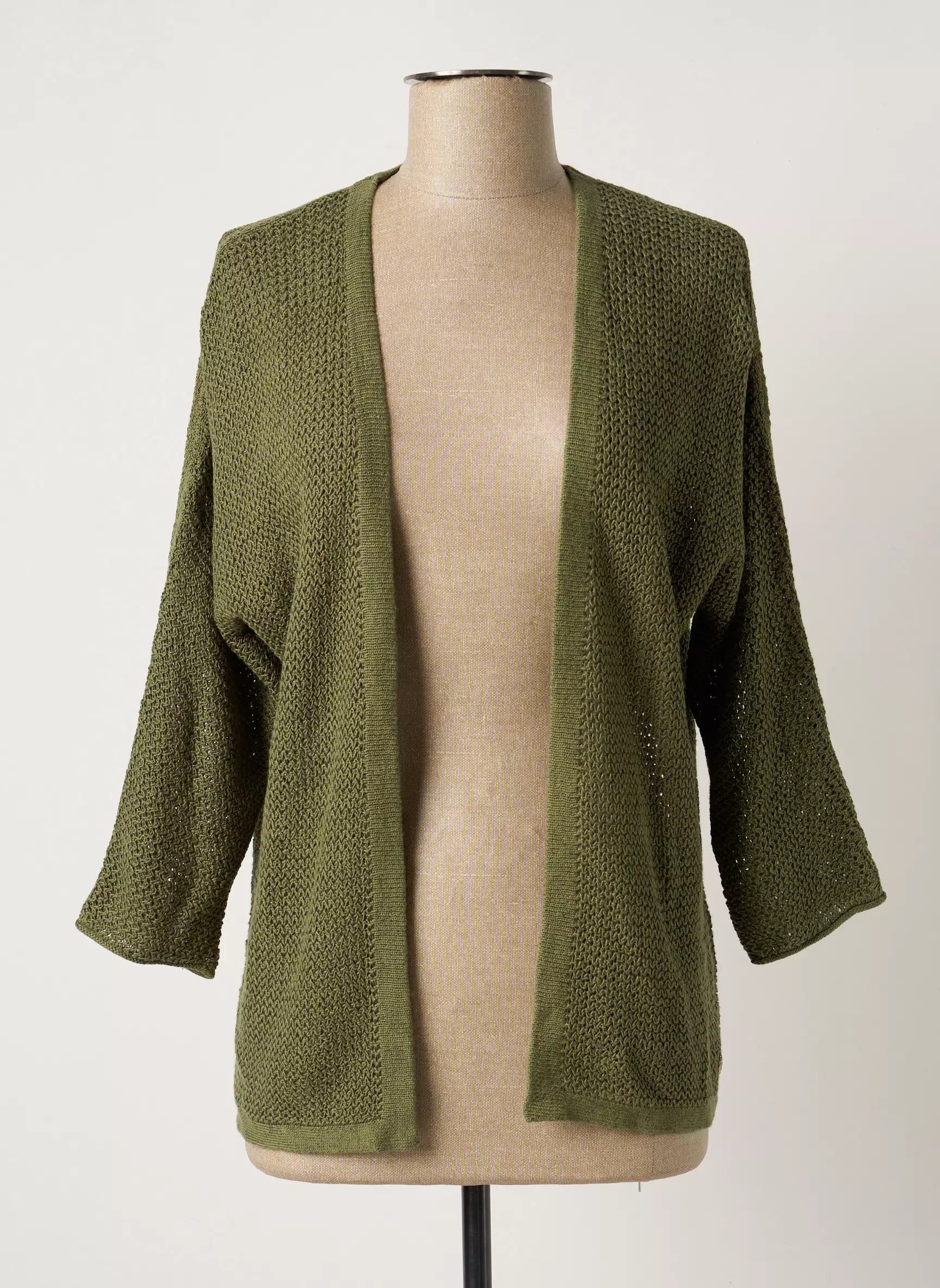 S Oliver Cardigans Femme couleur vert