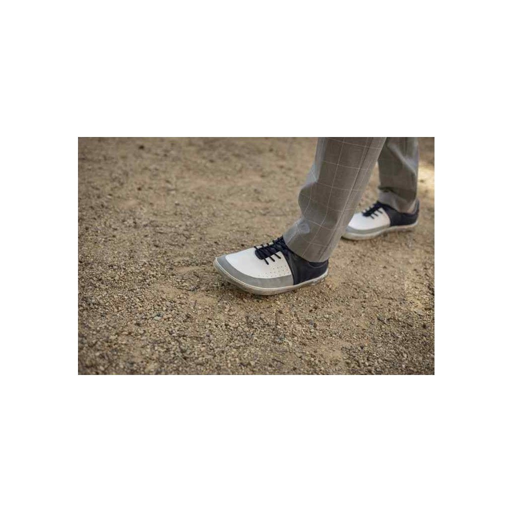 Zaqq Qool Navy Blue Barfußhalbschuhe