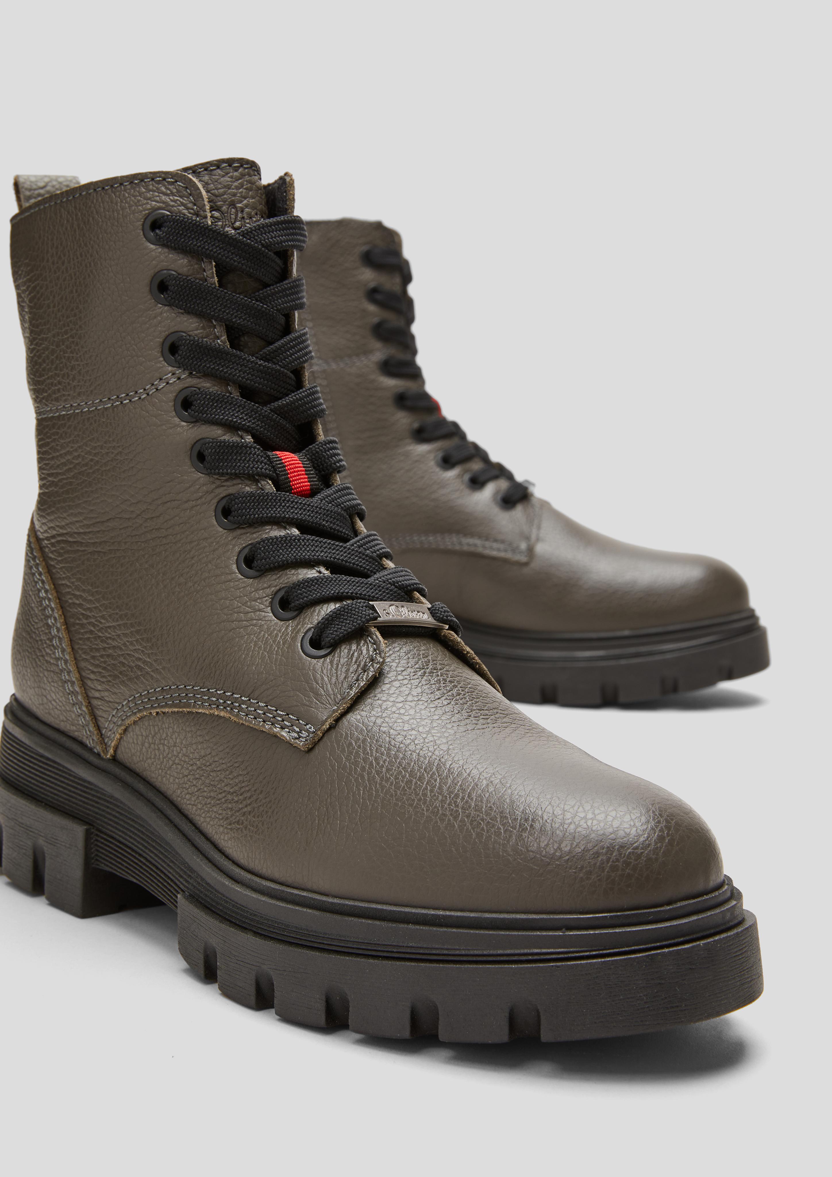 Schnürstiefel aus Echtleder  101.107.101.25283-341