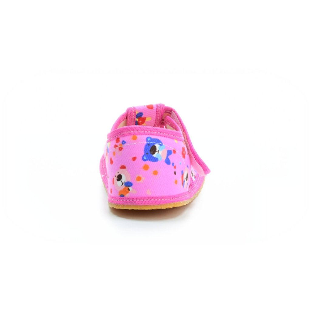 Baby Bare Pink Teddy Hausschuhe