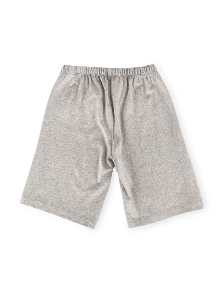 Sigikid Shorty Pyjama Kinder Schlafanzug in gelb/grau günstig kaufen