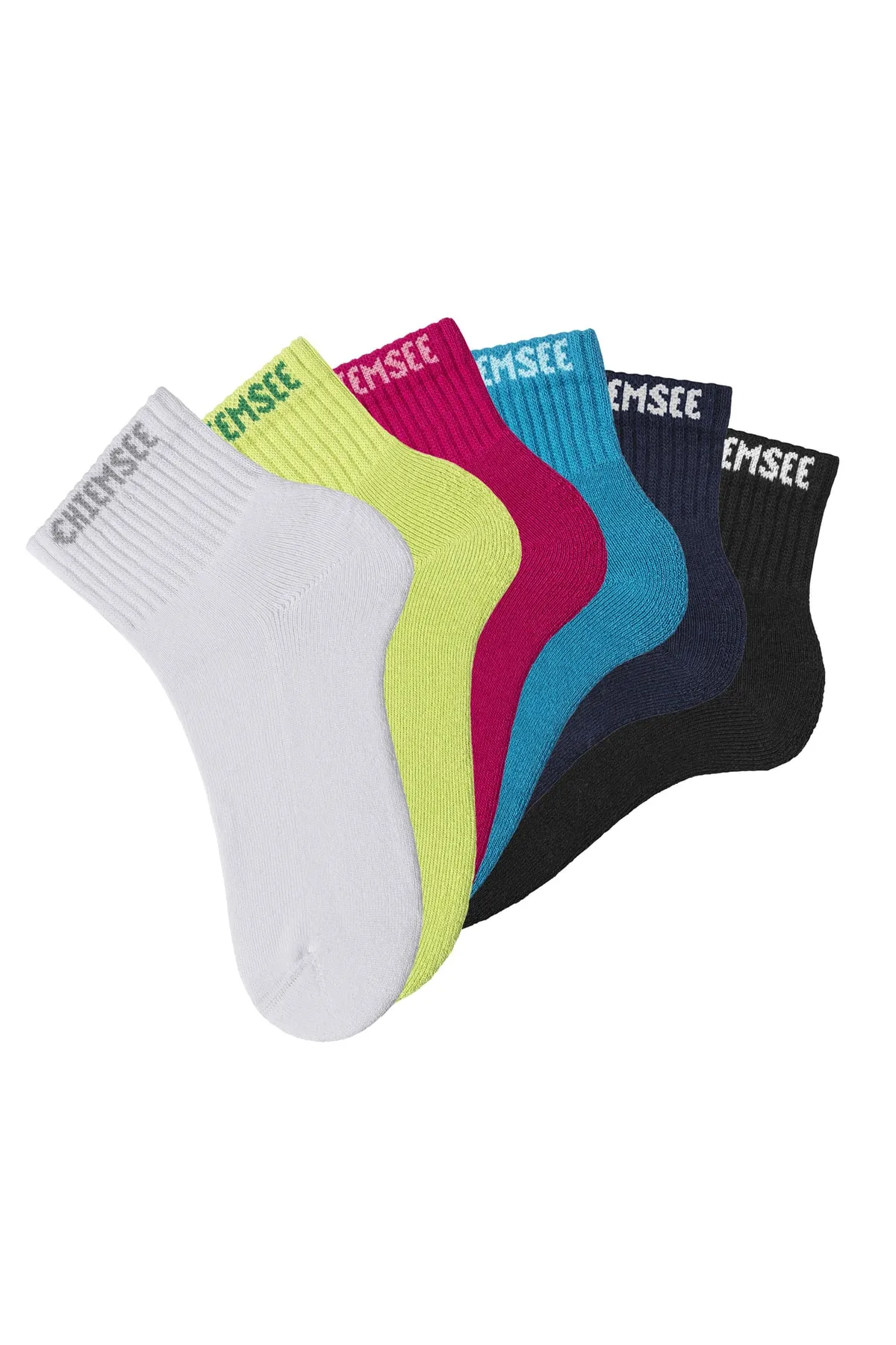 Chiemsee  Socken - Rosa - Unifarben