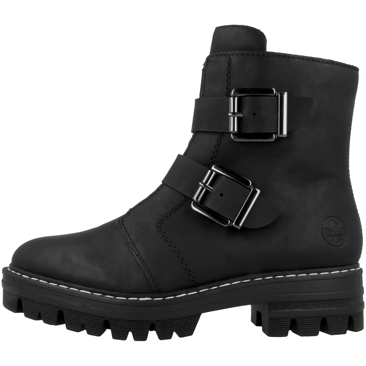 RIEKER Stiefeletten schwarz HWK Damen Stiefel