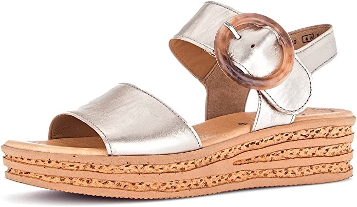 GABOR Klassische Sandalen silber