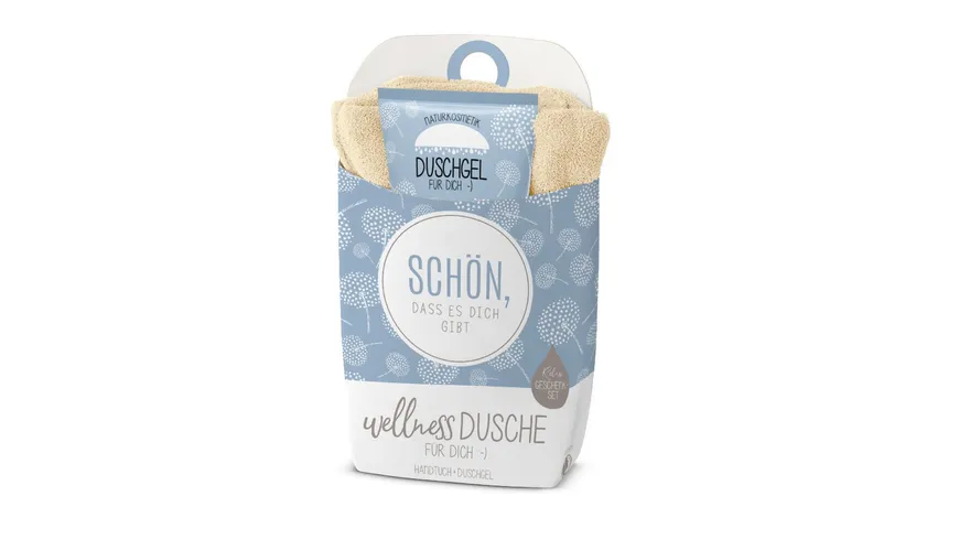 Geschenk für Dich Wellnessdusche Pusteblume