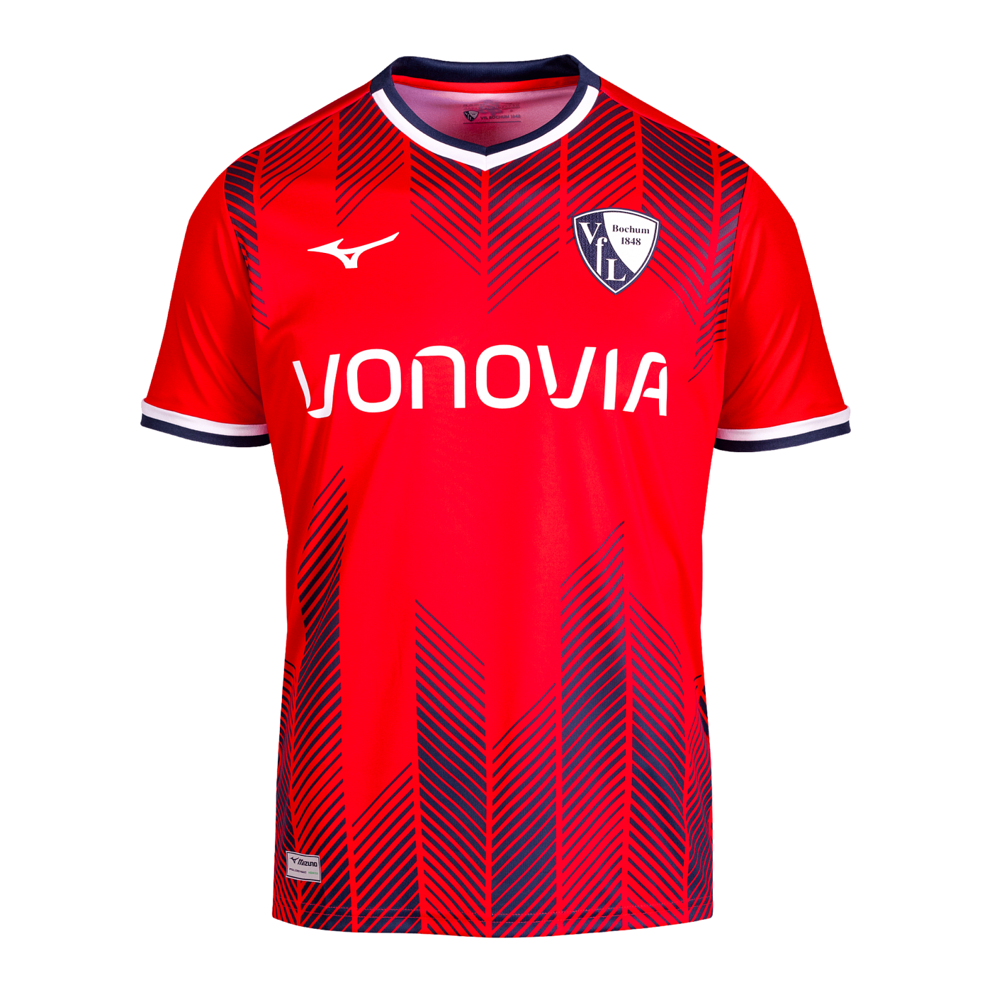 Mizuno VfL Bochum Trikot 3rd 2024/2025 Kids Rot F64