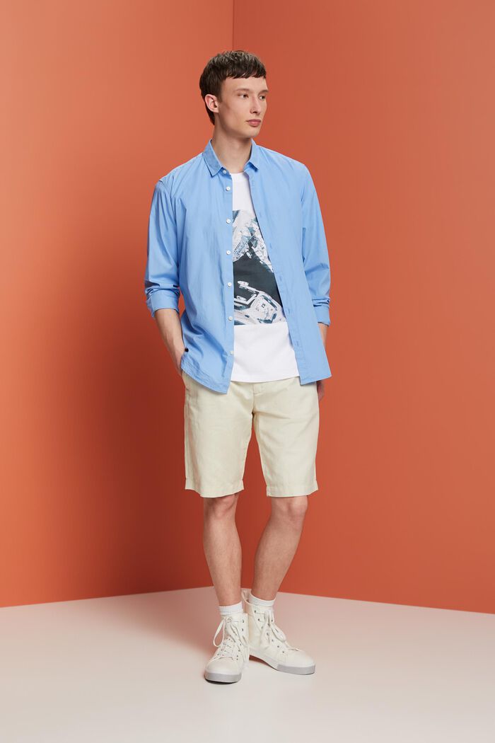 Bedrucktes Jersey-T-Shirt, 100 % Baumwolle