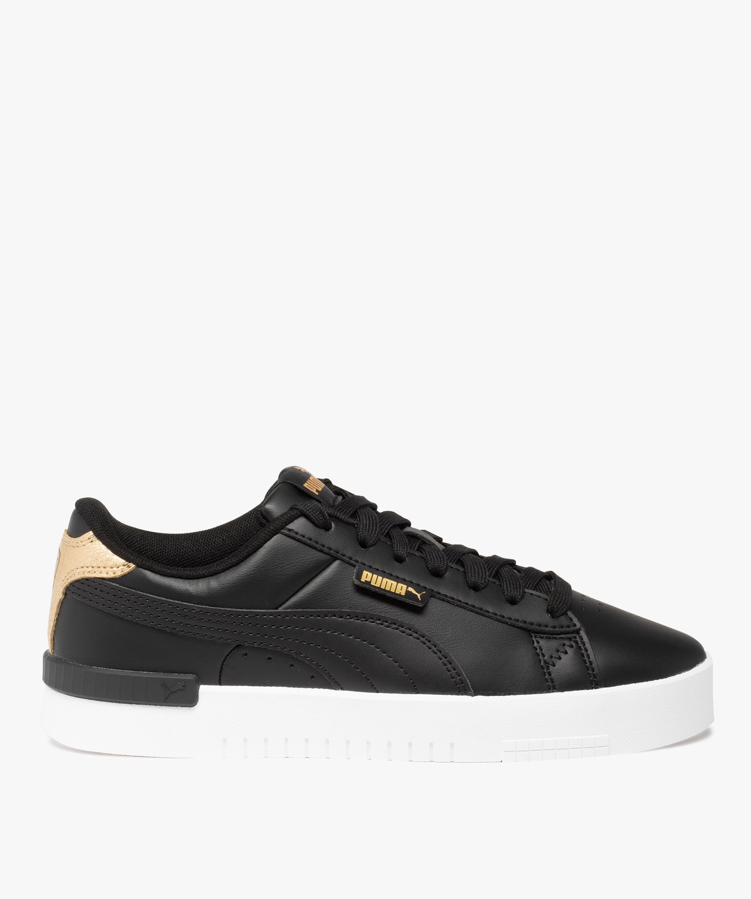 Baskets femme unies à lacets détails métal – Puma Jada noir | GEMO