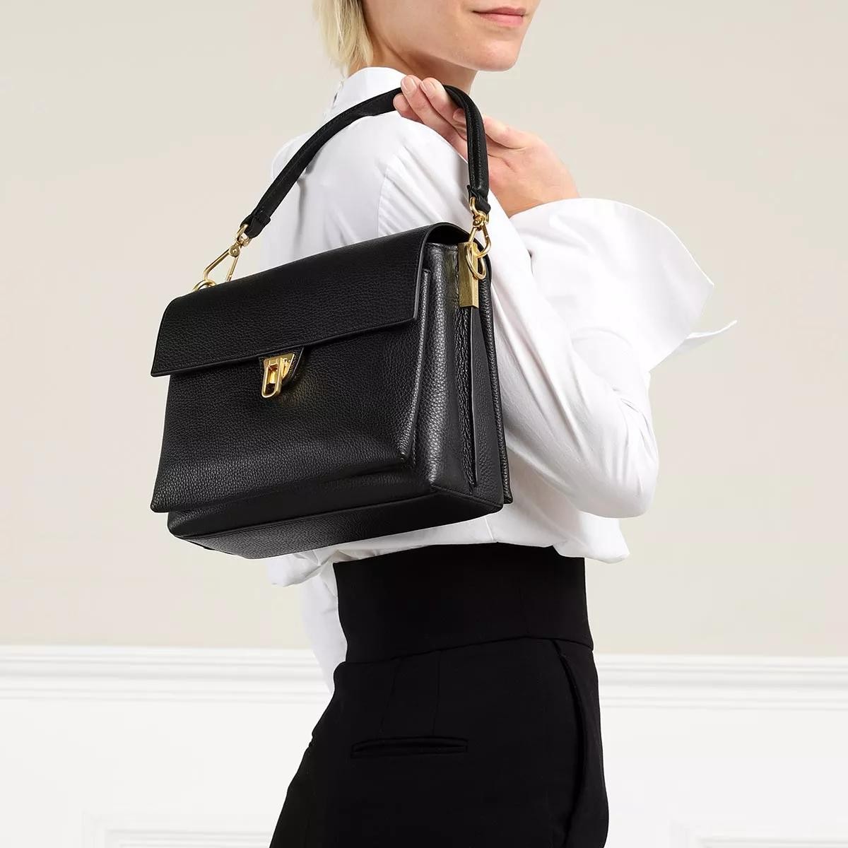 COCCINELLE S.P.A. Handtaschen schwarz Satchel