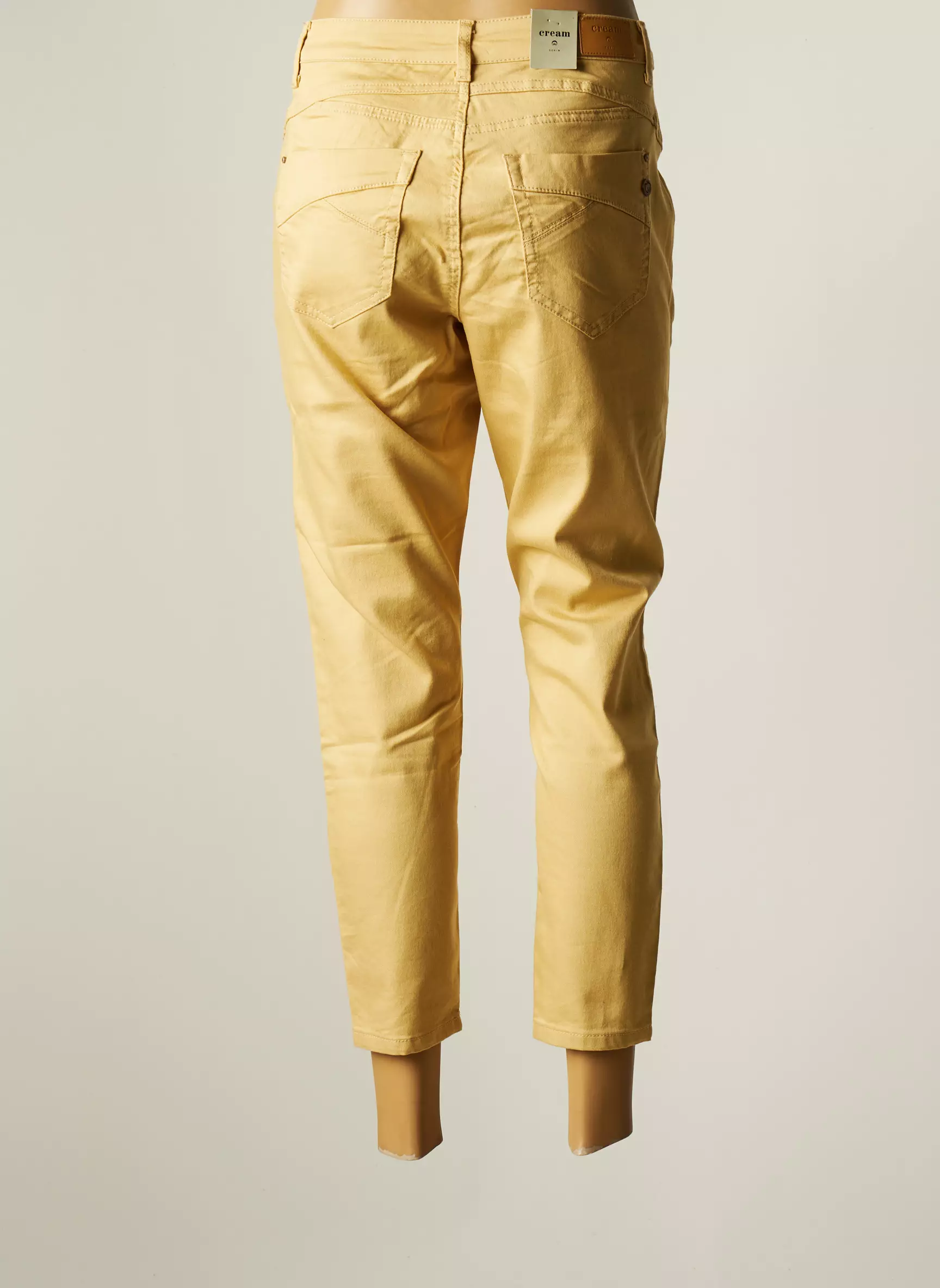 Cream Pantalon7 8 Femme couleur beige
