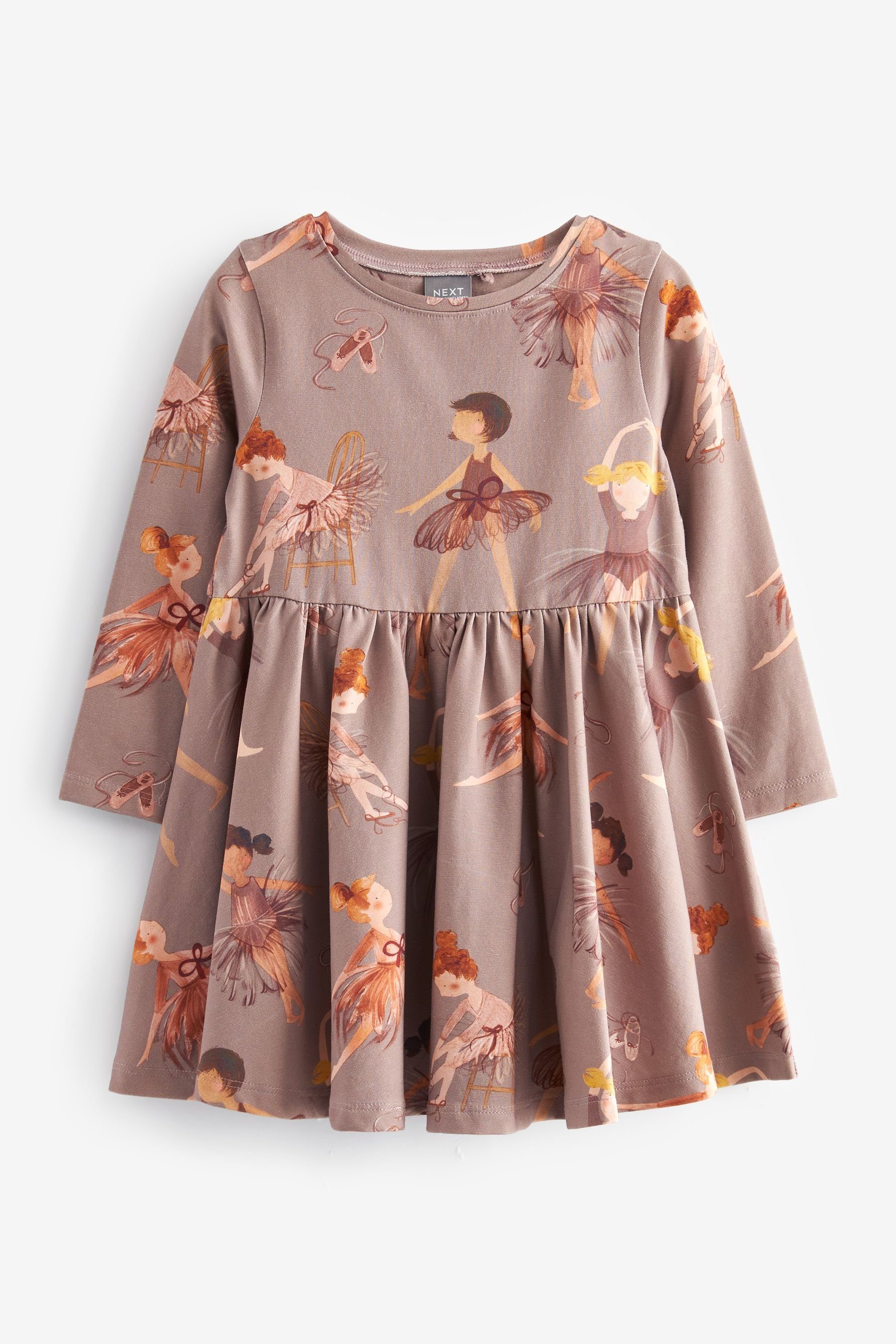 Next Jerseykleid Jerseykleid aus Baumwolle und Elasthan (1-tlg)