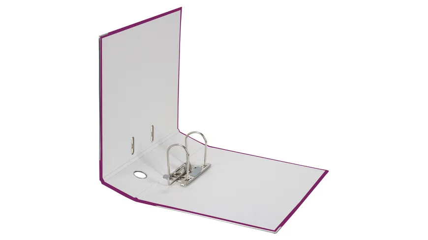 Ordner PP A4 8cm brombeer