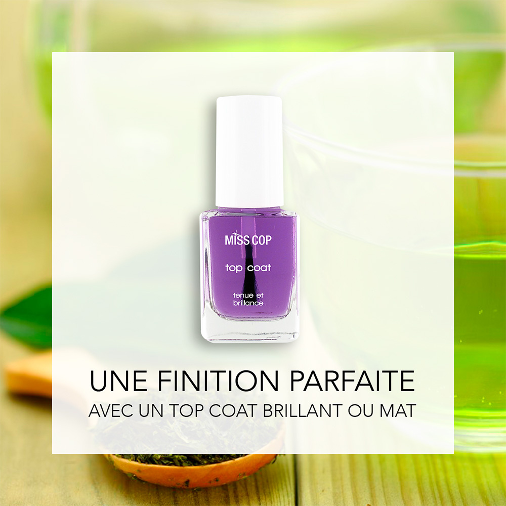 miss cop Top Coat Soin ongles