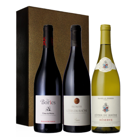 COFFRET TRIO - CÔTES DU RHÔNE LES INDISPENSABLES