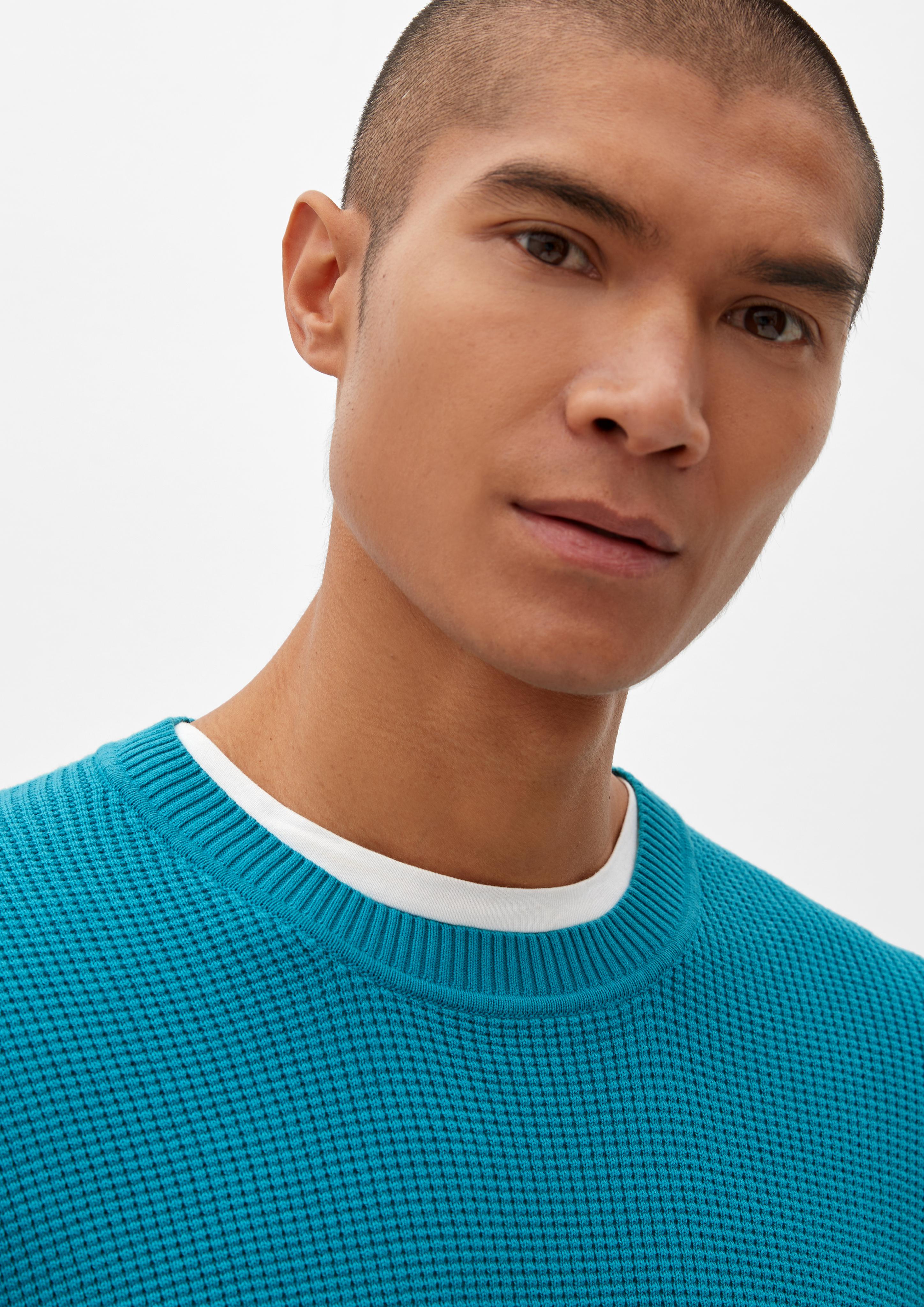 Pullover mit Waffelpiqué-Struktur  2129585-6376