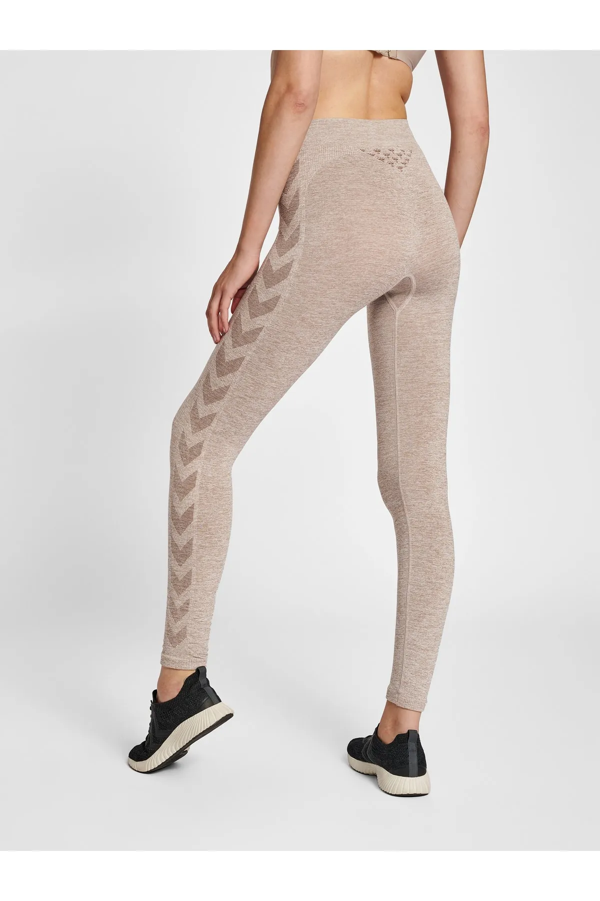 hummel  Sport-Leggings - Braun - Mittlerer Bund