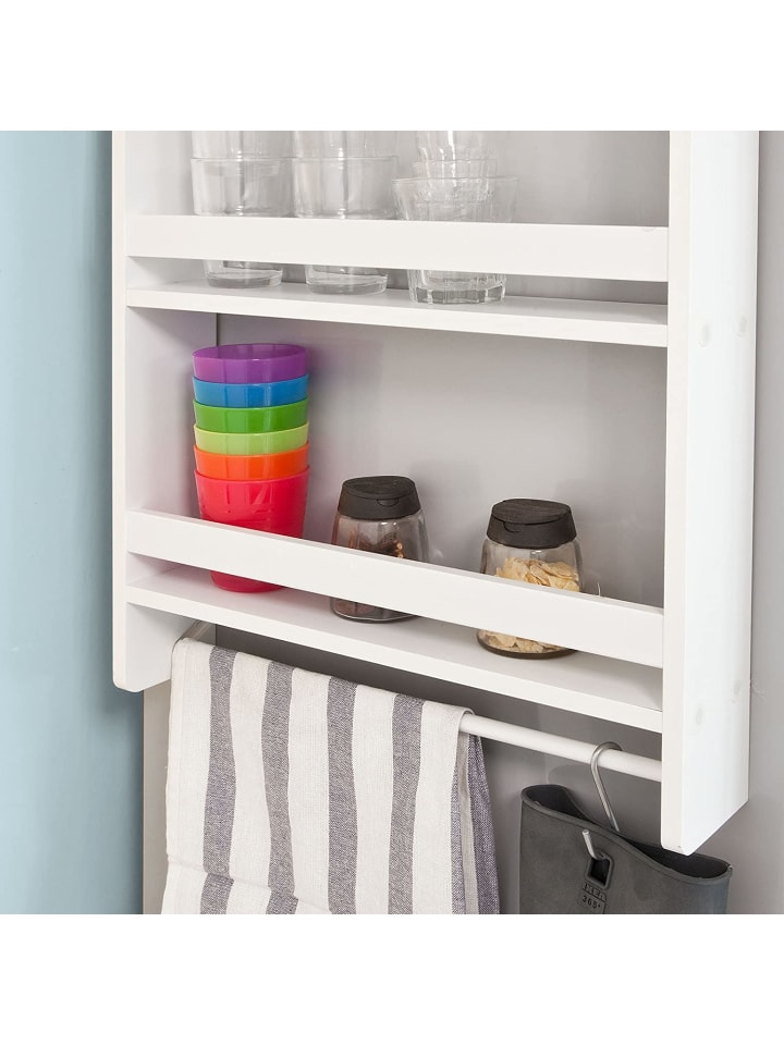 SoBuy Hängeregal in Weiß - (B)44.5 x (H)73.5 x (T)20cm günstig kaufen onesize