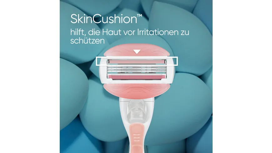 Gillette Venus Klingen + Rasierer Comfortglide Spa Breeze