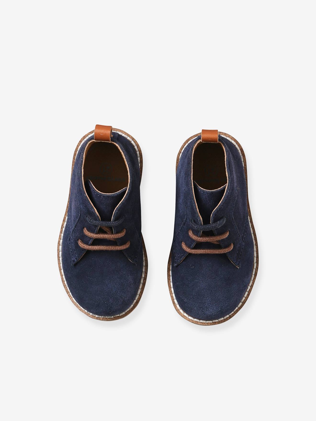Vertbaudet Baby Schnürboots - marine