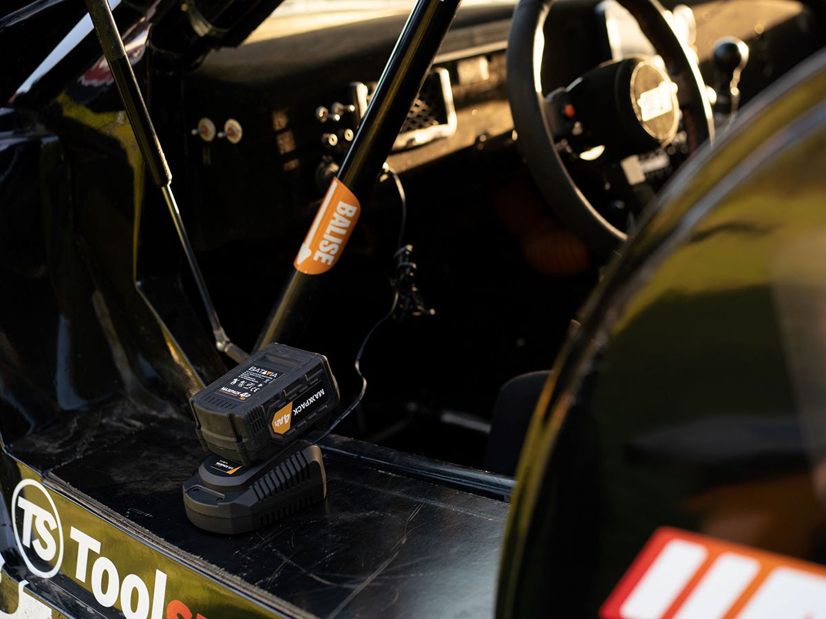Batavia Maxxpack 18 volt 2.2 Ah Auto-Ladegerät
