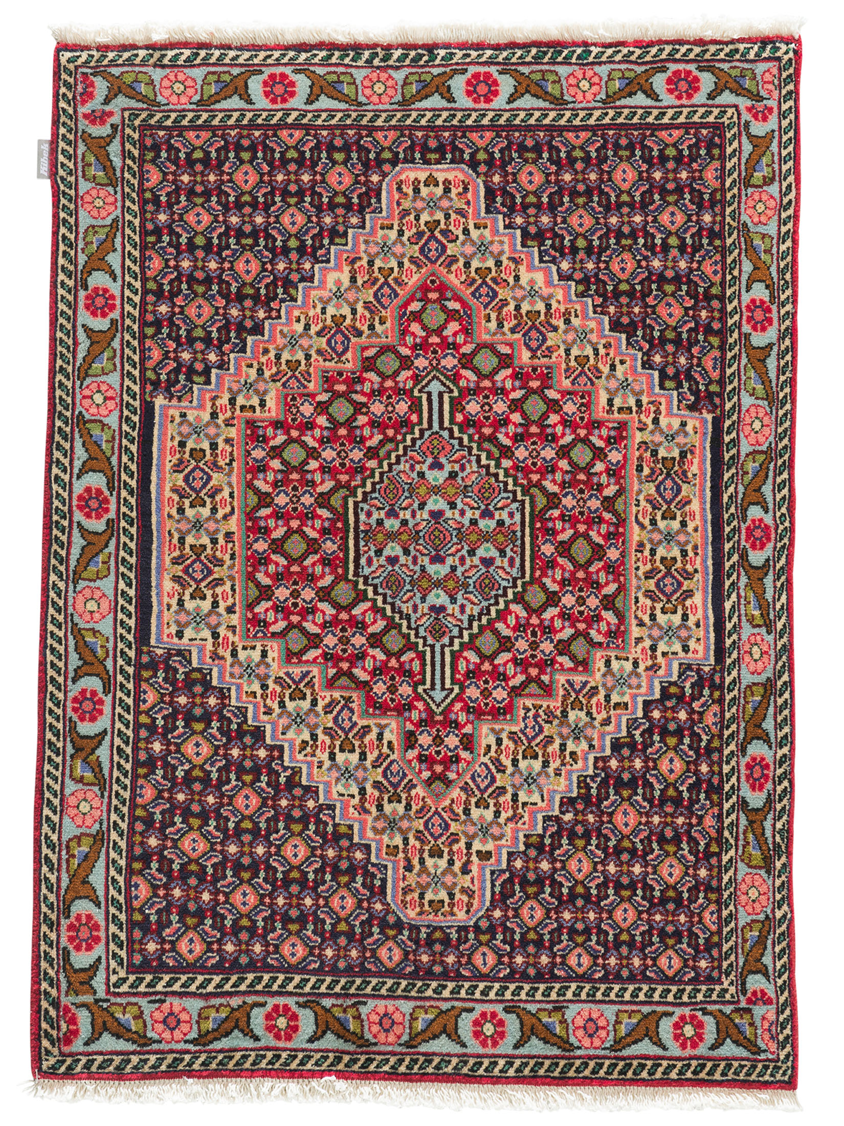 Senneh ca. 76 x 105 cm, Unikat / Einzelstück