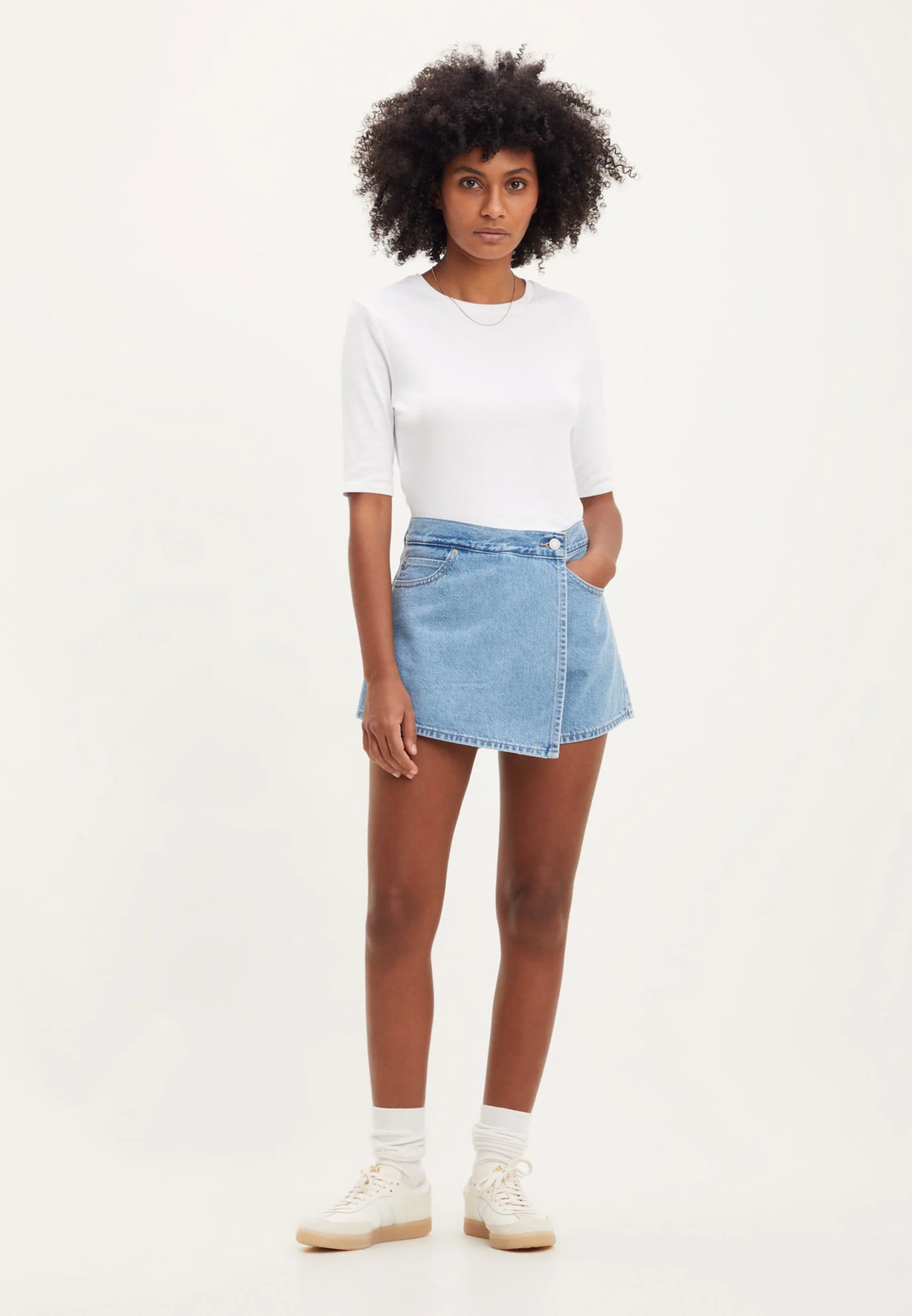 Levi's® SKORT - Falda vaquera