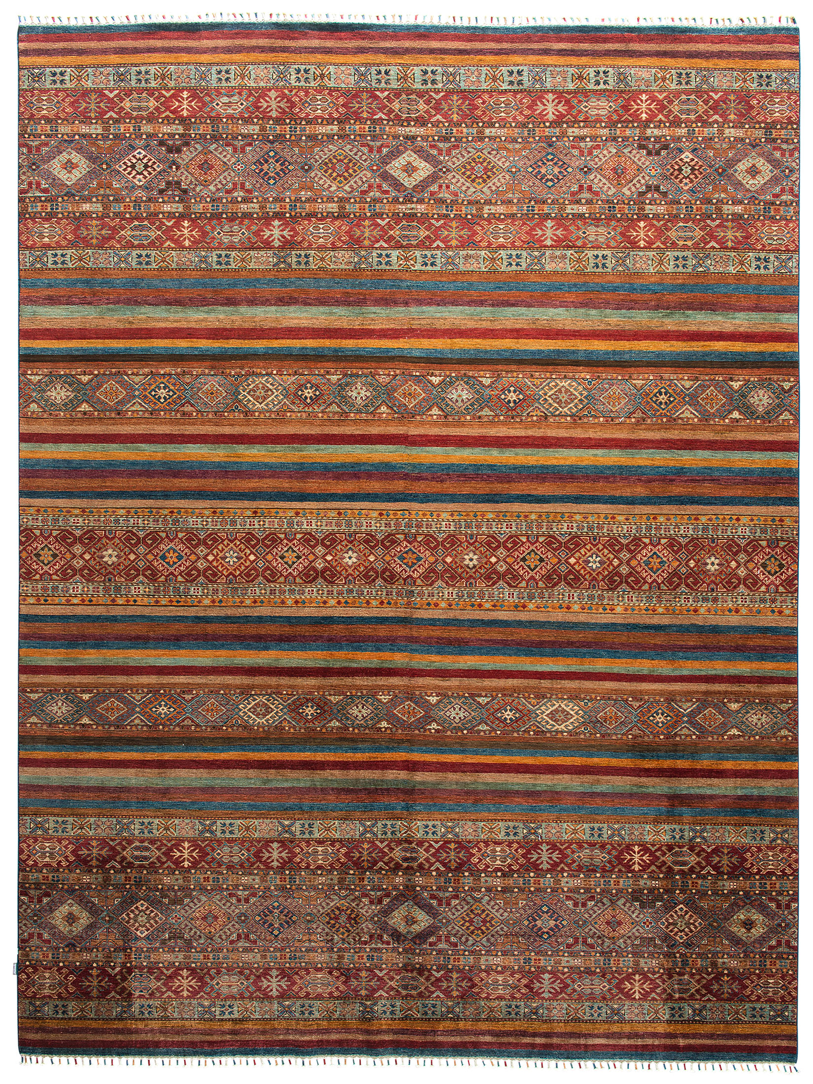 Chobi Schal ca. 252 x 332 cm, Unikat / Einzelstück