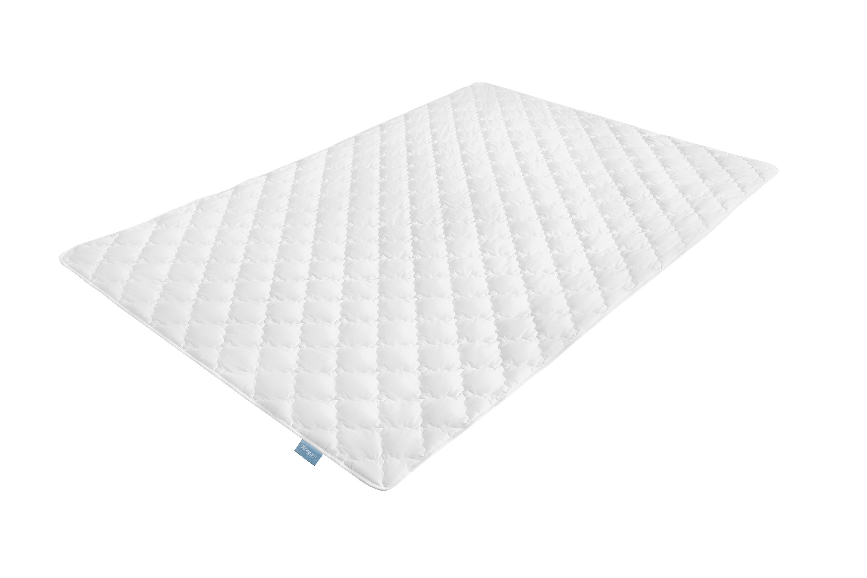 Sommerbettdecke, Bambus, leichtes und dünnes Steppbett, ideal für den Sommer, XDREAM, Füllung: nachhaltige Mischung aus Polyester und Viskose aus Bambus-Zellstoff, Bezug: samtig weiche Baumwolle, atmungsaktiv, kühlend und feuchtigkeitsregulierend