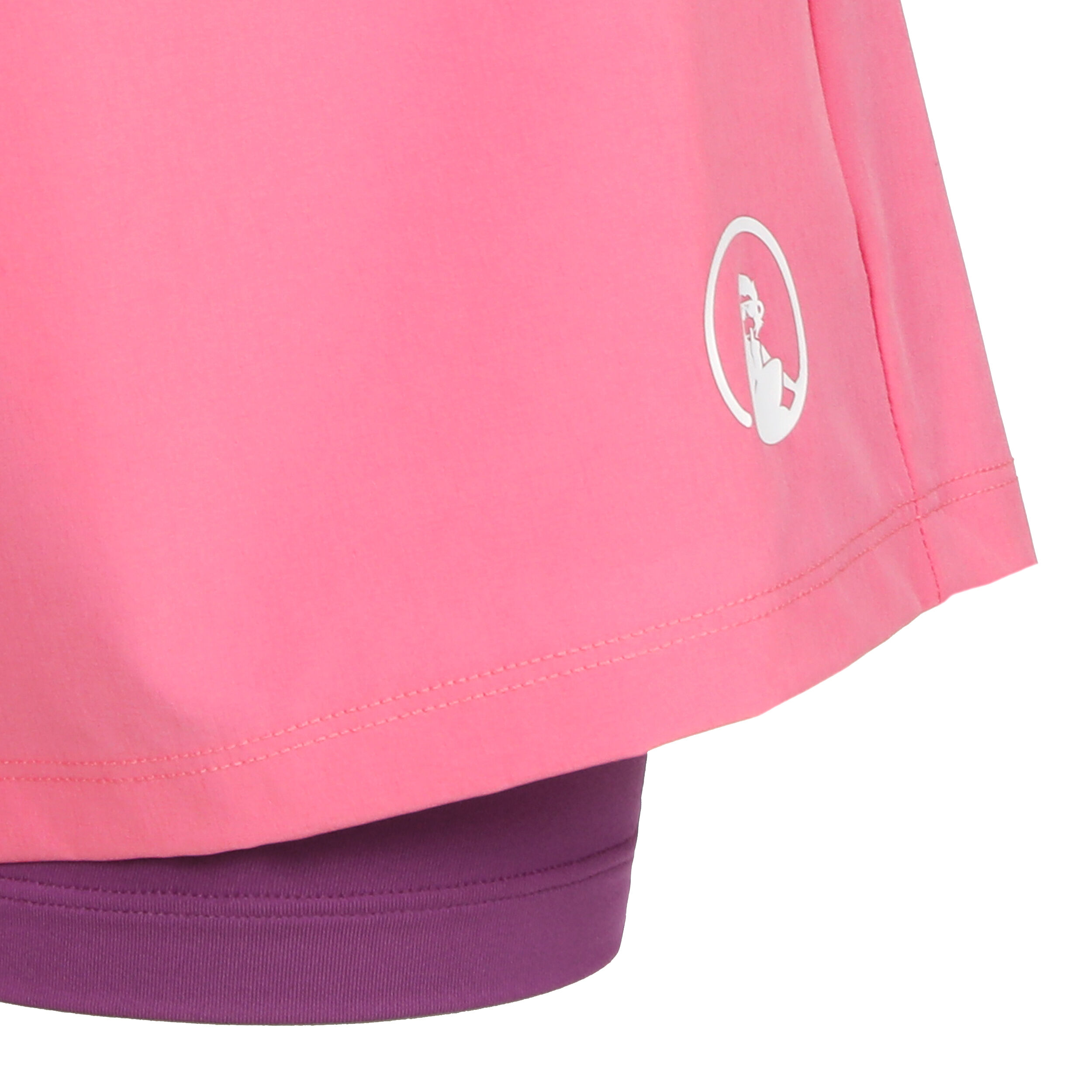 Point 2in1 Shorts Damen - Pink, Berry