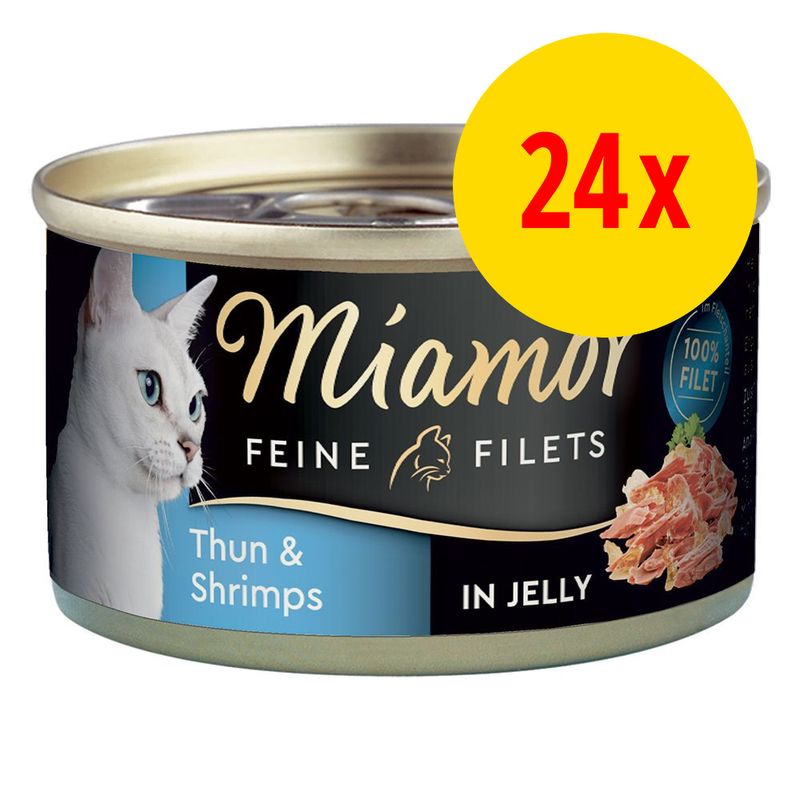 Sparpaket Miamor Feine Filets in Jelly 24 x 100 g