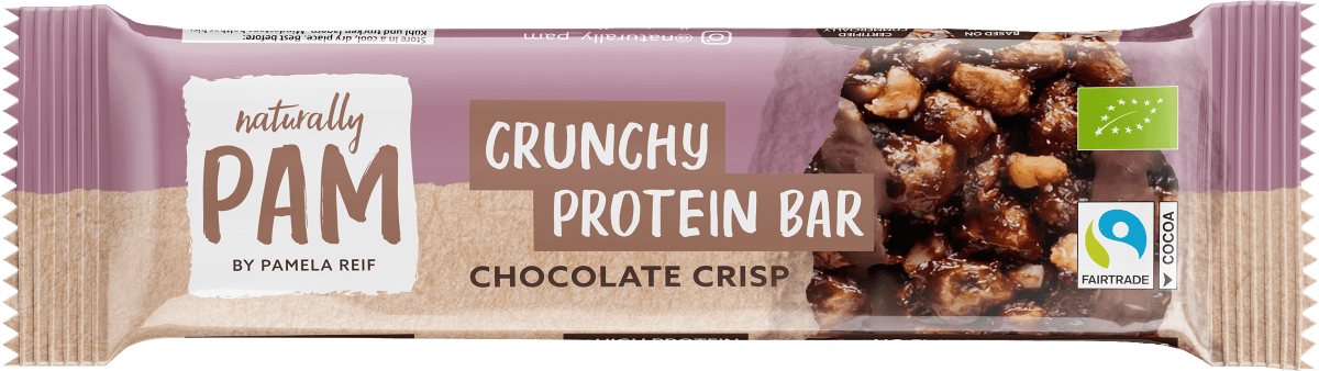 Proteinriegel Crunchy, Chocolate Crisp, 30 g